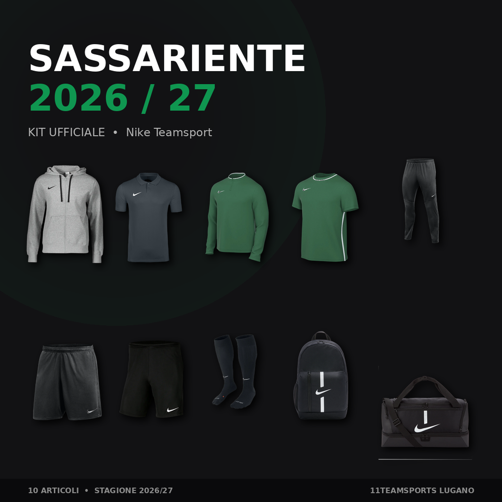 Kit Nike x Sassariente - obbligatorio